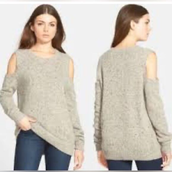 Rebecca Minkoff sweater with shoulder cutouts - Picture 2 of 9